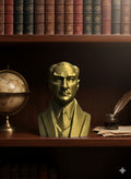 Atatürk Büstü - Bronz / Gümüş / Mermer Efekt